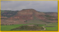 La Vega y el Cerro del Otero en primavera