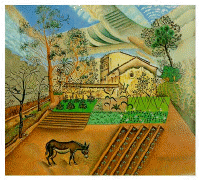Huerto con Asno 1918 Joan_Miro